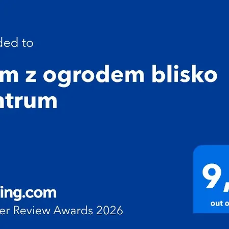 别墅 Dom Z Ogrodem Blisko Centrum 波兹南